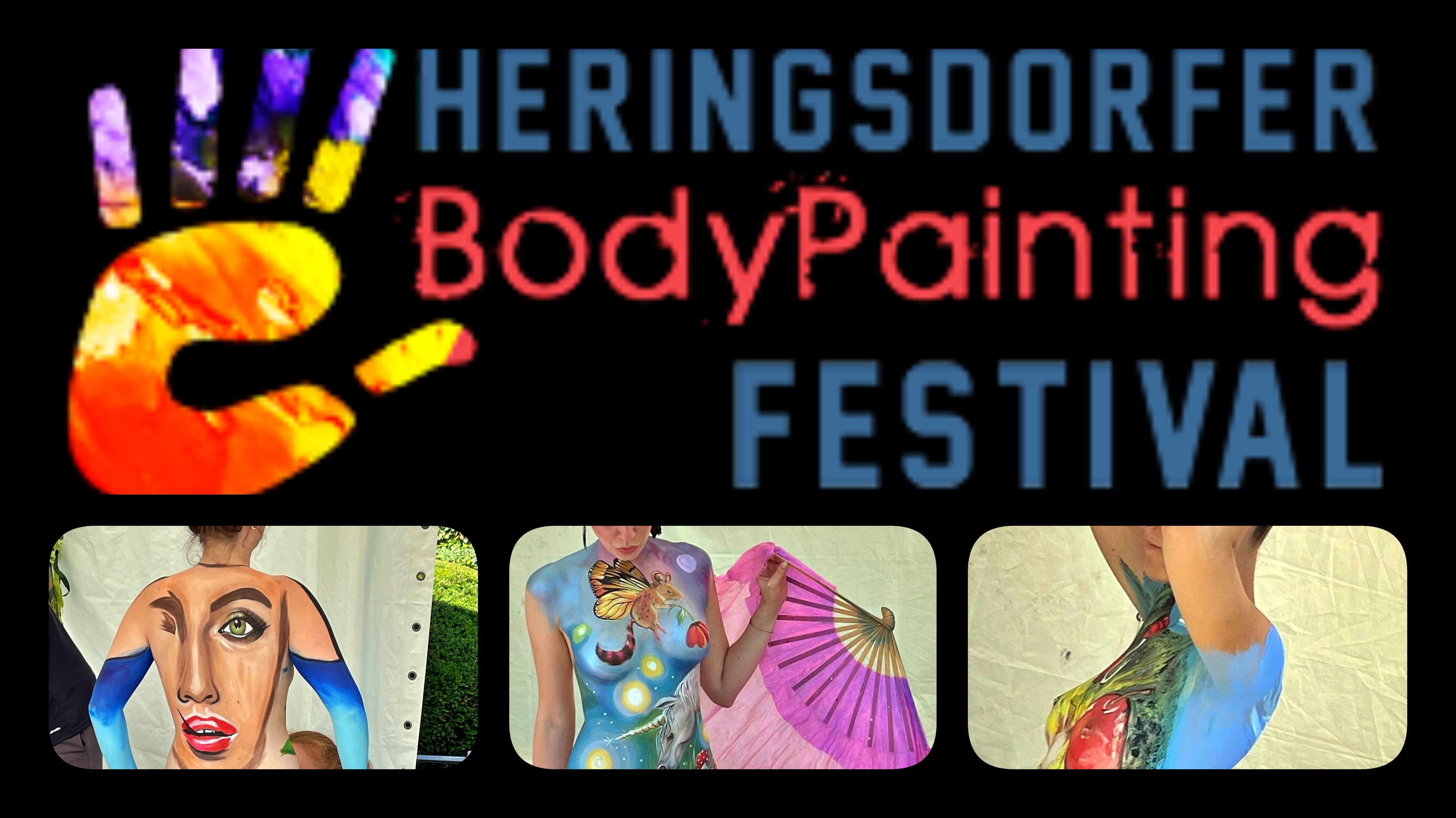 🎦 2023/08 Bodypainting-Festival Heringsdorf